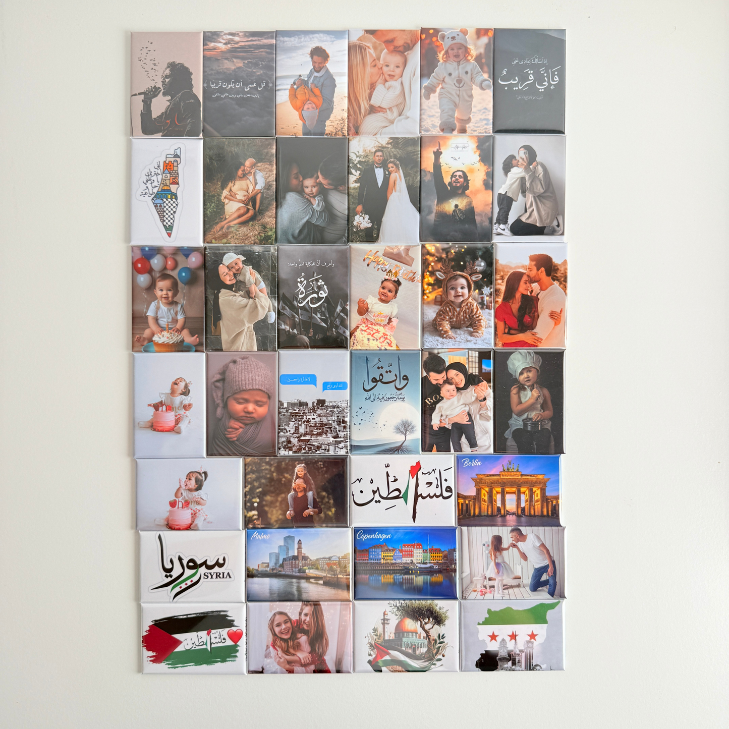 Rectangular photo Magnets